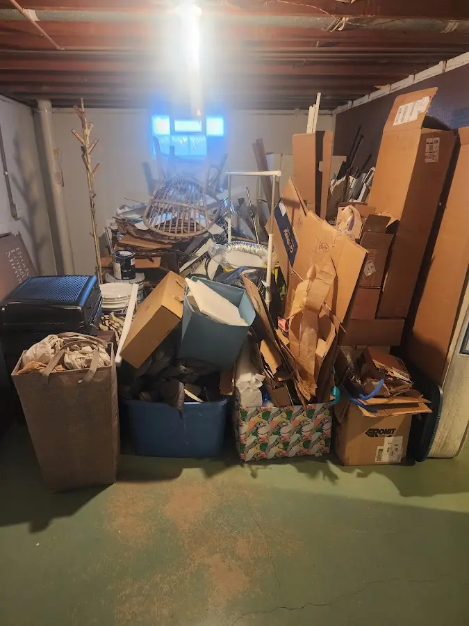 Roll-off dumpster container at job site for Concrete Dumpster Rental in Ridgecrest